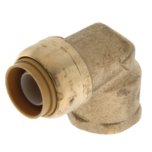 1/2" Sharkbite x 1/2" FNPT 90° Elbow (Lead Free)