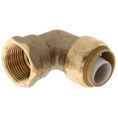 3/4" Sharkbite x 3/4" FNPT 90° Elbow (Lead Free)