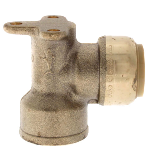Main product image of 3/4" x 3/4" Drop Ear SharkBite x FNPT Elbow (Lead Free)