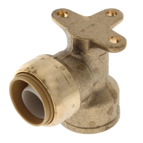 Main product image of 3/4" x 3/4" Drop Ear SharkBite x FNPT Elbow (Lead Free)