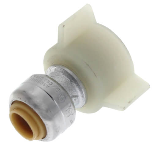 Main product image of 1/4" (3/8" OD) Sharkbite x 1/2" Faucet Reducing Connector (Lead Free)