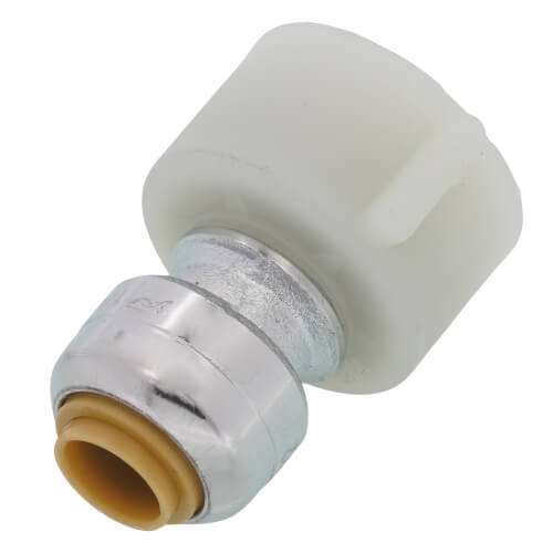 Main product image of 1/4" (3/8" OD) x 7/8" SharkBite Ballcock Toilet Reducing Connector (Lead Free)