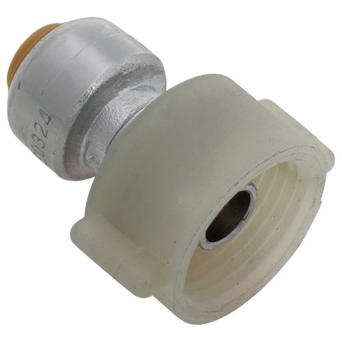 Main product image of 1/4" (3/8" OD) x 7/8" SharkBite Ballcock Toilet Reducing Connector (Lead Free), U3531LFA