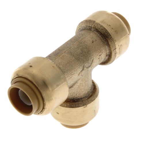 3/8" Push Fit Tee (Lead Free)