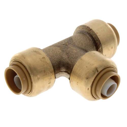 3/8" Push Fit Tee (Lead Free)
