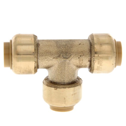 3/8" Push Fit Tee (Lead Free)