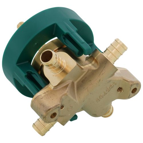 Main product image of M-core Transfer Valve 1/2" Crimp Ring PEX (2 Independent/1 Shared Or 3 Ind/3 Shared), U361X