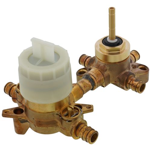 Main product image of M-core Transfer Valve 1/2" Expansion PEX w/ Pressure Balancing Stops Volume Control (2 Independent/1 Shared Or 3 Ind/3 Shared), U362CXS