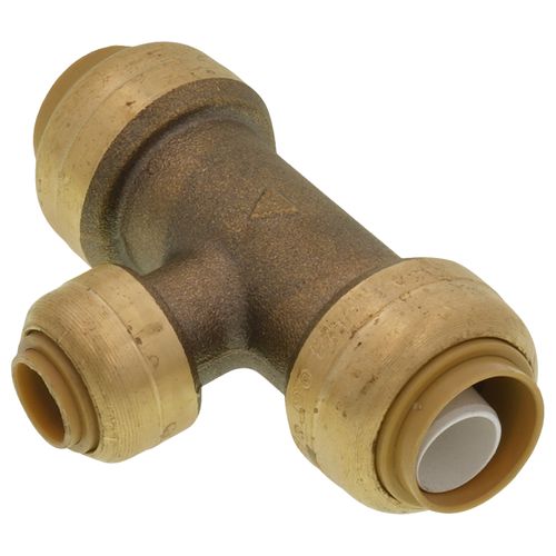 Main product image of 1/2" x 1/2" x 3/8" SharkBite Reducing Tee (Lead Free), U363LFA