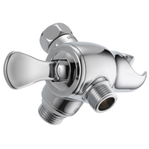 Main product image of 3-Way Shower Arm Diverter with Hand Shower Mount (Polished Chrome), U4920-PK