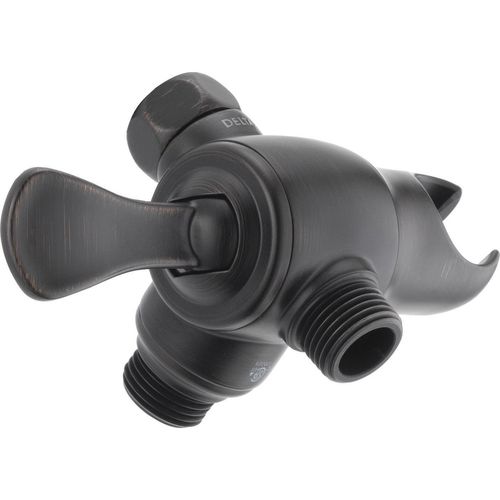 Main product image of 3-Way Shower Arm Diverter w/ Hand Shower Mount (Venetian Bronze), U4920-RB-PK