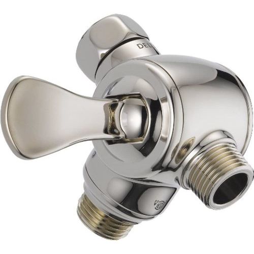 Main product image of 3-Way Shower Arm Diverter for Hand Shower (Polished Nickel), U4929-PN-PK