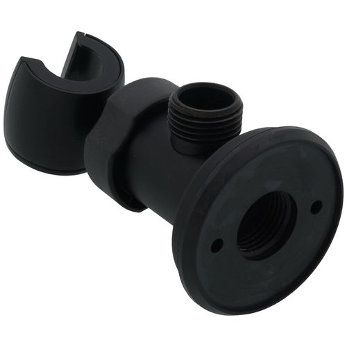 Main product image of Adjustable Wall Mount Elbow (Matte Black), U4985-BL-PK