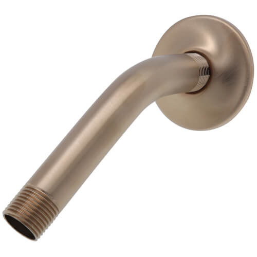 U4993CZ Delta U4993CZ 6" Shower Arm and Flange (Champagne Bronze)