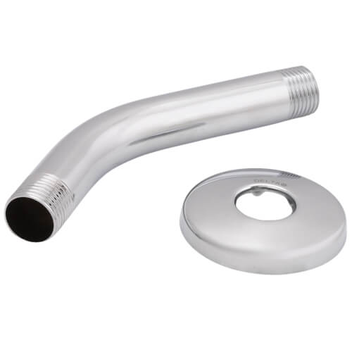 Main product image of 6" Shower Arm and Flange (Polished Chrome), U4993-PK