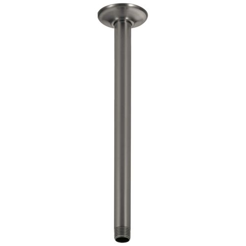 Main product image of Shower Arm & Flange 14", Ceiling (Black Stainless), U4998-KS