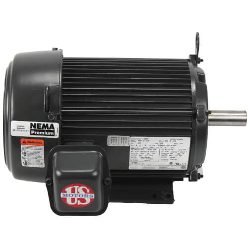 Main product image of 3-Phase TEFC General Purpose Motor, 184T (208-230/460V, 5 HP 1800 RPM)