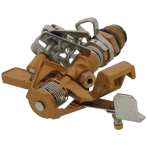 Main product image of 1/2" MPT Adjustable Impulse Sprinkler w/ Precision Arm, Carded (Brass)
