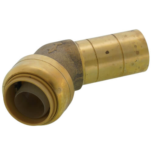 3/4" FTG x Sharkbite 45° Street Elbow (Lead Free)