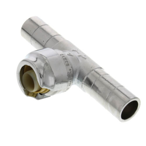 Main product image of 1/2" CTS x 1/2" Dual Tee Stop Valve Adaptor (Lead Free)