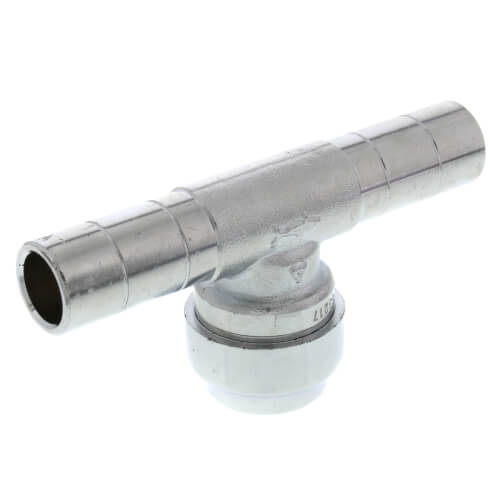 Main product image of 1/2" CTS x 1/2" Dual Tee Stop Valve Adaptor (Lead Free)
