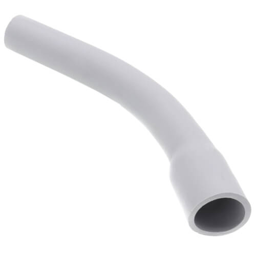 1/2" PVC Schedule 40, 45-Degree Elbow Bell End