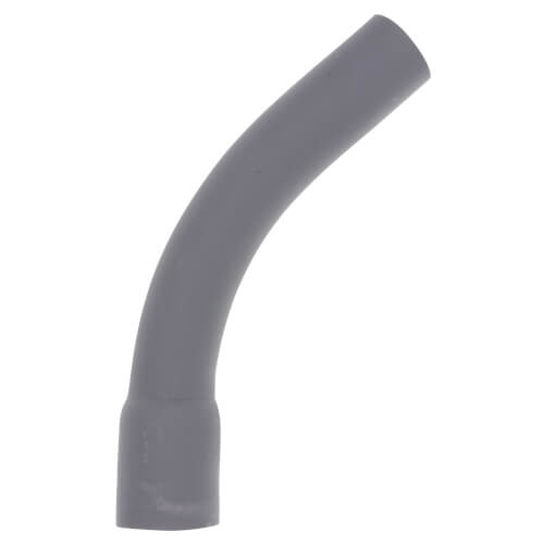 1" PVC Schedule 40, 45-Degree Elbow Bell End