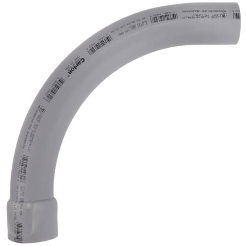 2" 45-Degree Schedule 40 PVC Elbow, Bell End