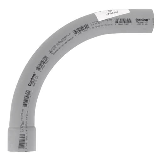 Main product image of 1-1/2" PVC Schedule 40, 90-Degree Elbow, Bell End