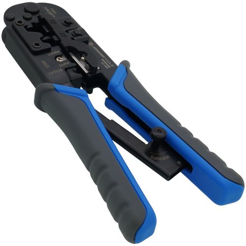 Main product image of UC-4569 6-in-1 Crimping Tool, RJ45 Pass-through & RJ11/12 Modular