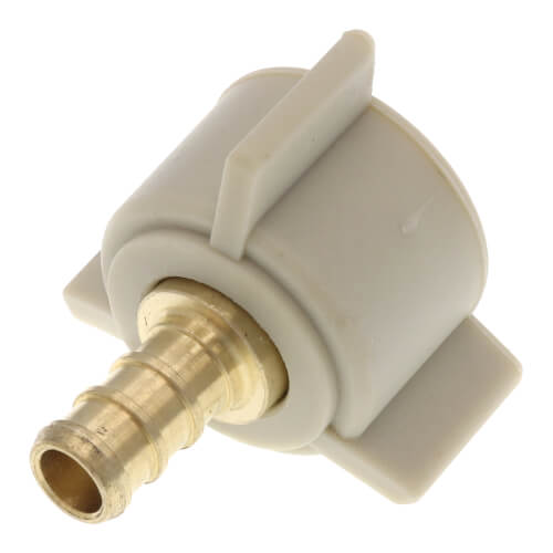 Main product image of 3/8" PEX Crimp x 1/2" NPSM Brass Swivel Adapter (Lead Free)