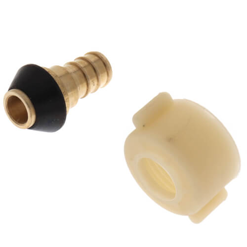 Main product image of 1/2" PEX Crimp x 7/8" Sharkbite Straight Swivel Toilet Connector (LF)