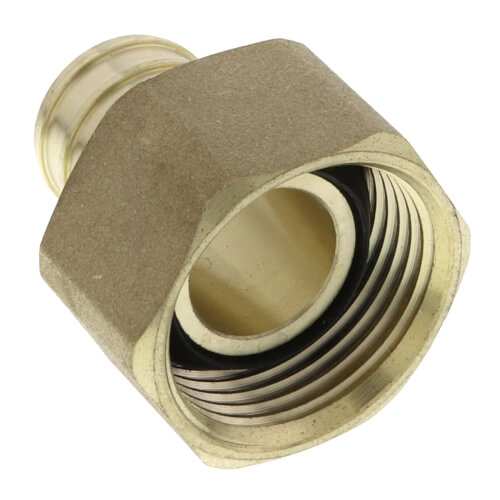 Main product image of 3/4" PEX Crimp x 3/4" NPSM Brass Swivel Adapter (Lead Free)