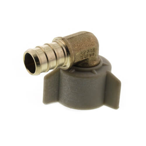 Main product image of 1/2" PEX Crimp x 1/2" NPSM Sharkbite Swivel Elbow (Lead Free)