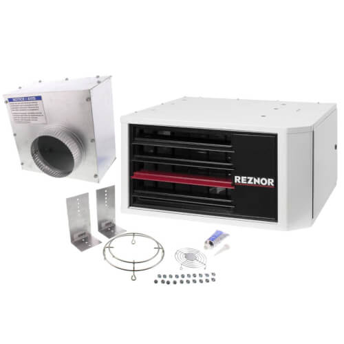 Main product image of UDZ-250 Direct Vented Separated Combustion Gas Fired Unit Heater w/ Horizontal Vent Kit - 250,000 BTU