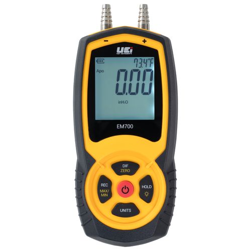 Main product image of Easy-to-Use Differential Manometer for Draft, Gas Supply, Manifold, or Burner Pressures