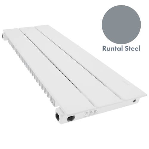 Main product image of 5 ft UF-3 Baseboard Radiator (Runtal Steel - Dark Grey)