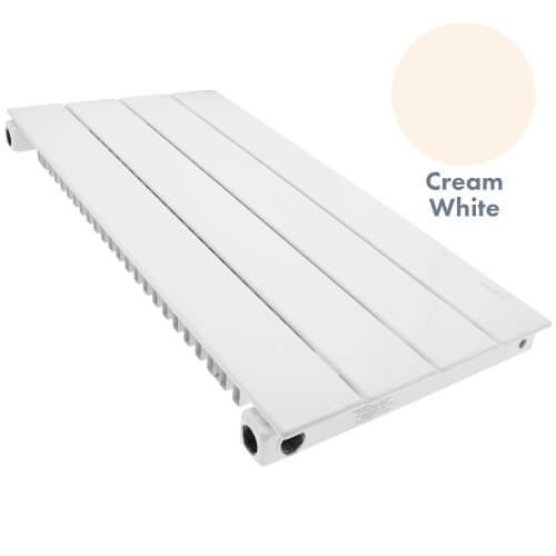 Main product image of 9 ft UF-4 Baseboard Radiator (Cream White)