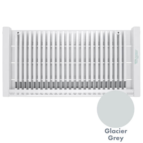 Main product image of 11 ft UF-4 Baseboard Radiator (Glacier Grey)