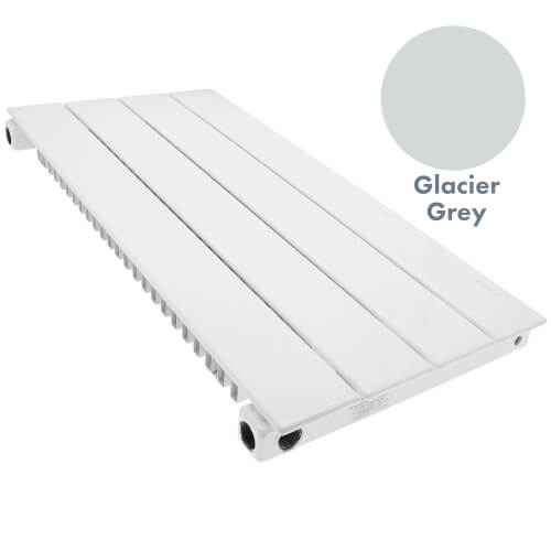 Main product image of 11 ft UF-4 Baseboard Radiator (Glacier Grey)