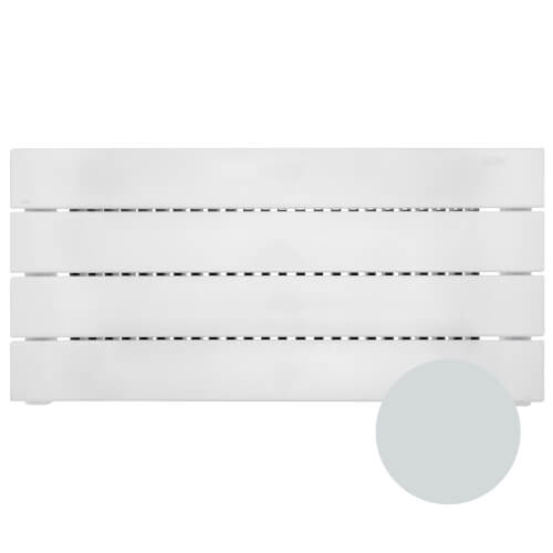 Main product image of 11 ft UF-4 Baseboard Radiator (Glacier Grey)