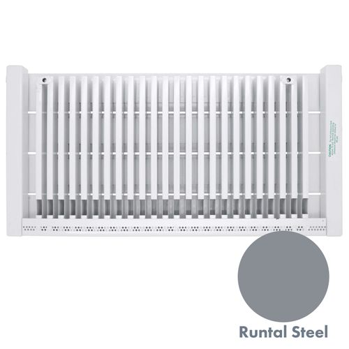 Main product image of 3.5 ft UF-4 Baseboard Radiator (Runtal Steel - Dark Grey)