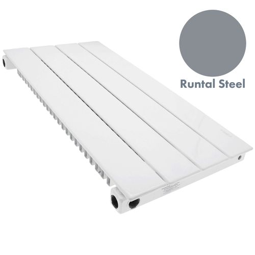 Main product image of 3.5 ft UF-4 Baseboard Radiator (Runtal Steel - Dark Grey)