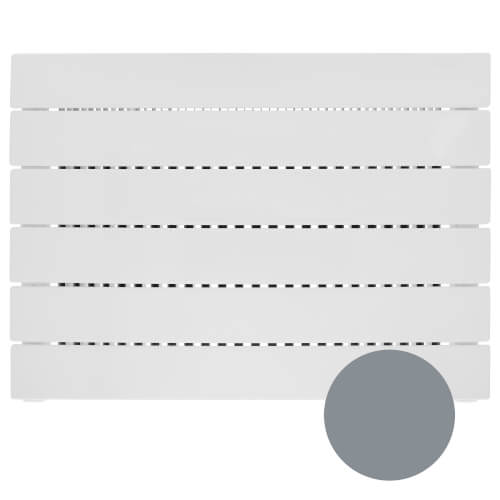 Main product image of 3 ft UF-6 Baseboard Radiator (Runtal Steel - Dark Grey)