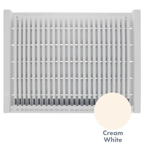 Main product image of 4 ft UF-6 Baseboard Radiator (Cream White)