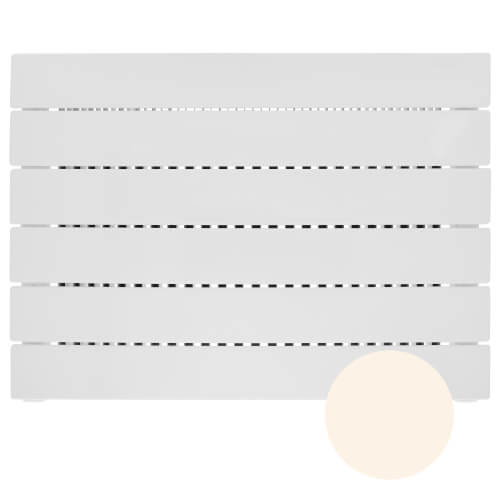 Main product image of 4 ft UF-6 Baseboard Radiator (Cream White)