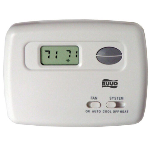 Main product image of Ruud Non-Programmable Thermostat (GE/HP: 1H/1C), UHC-TST101GESS