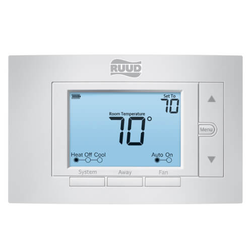 Main product image of Ruud Non-Programmable Thermostat (GE:2H/2C, HP:4H/2C), UHC-TST85U-42NP