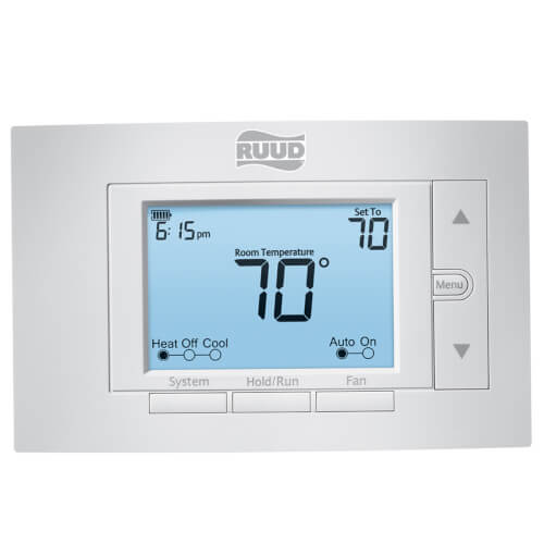 Main product image of Ruud Programmable Thermostat (GE:2H/2C, HP:4H/2C), UHC-TST85U-42PR