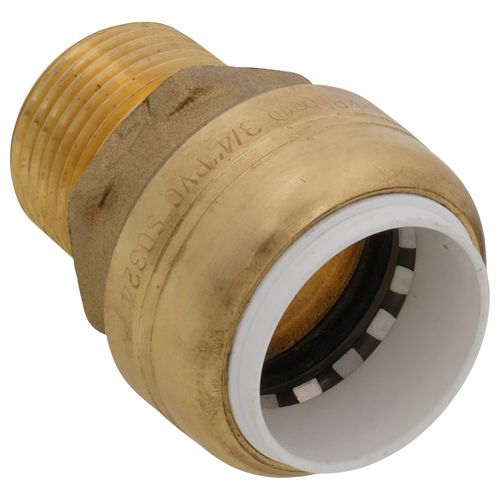 Main product image of 3/4" SharkBite PVC x 3/4" MNPT Male Adapter, UIP134A